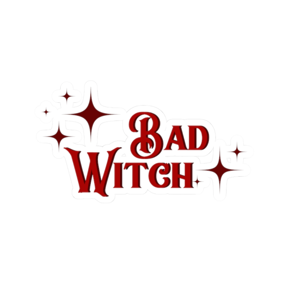 Bad Witch Kiss-Cut Sticker