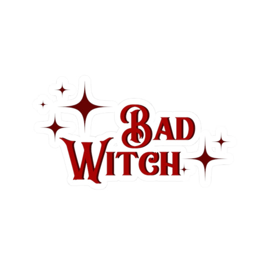 Bad Witch Kiss-Cut Sticker