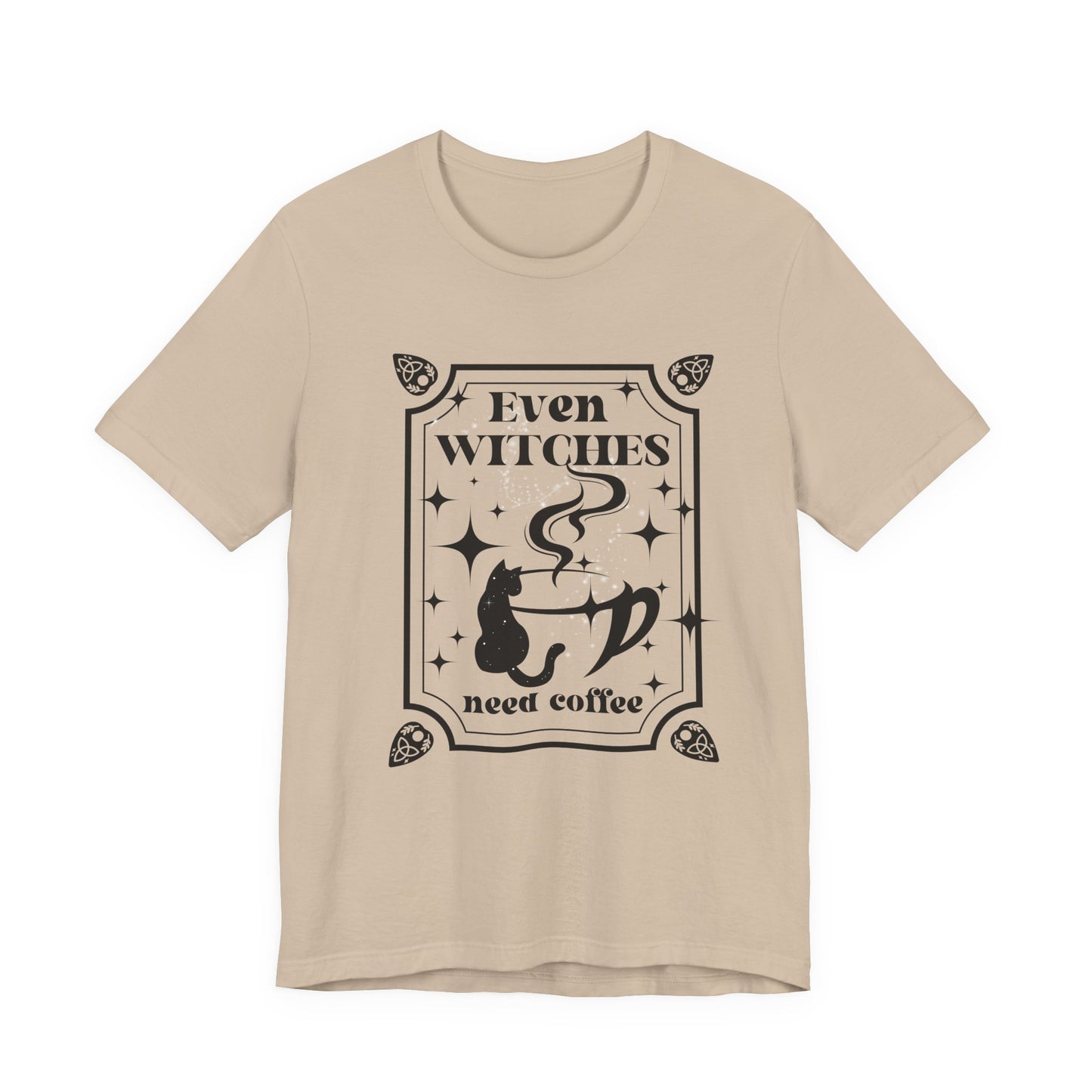 Even Witches Need Coffee Unisex T-Shirt