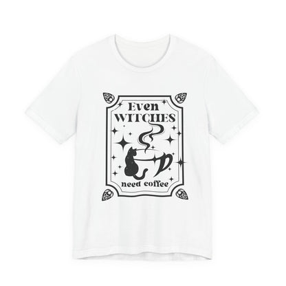 Even Witches Need Coffee Unisex T-Shirt