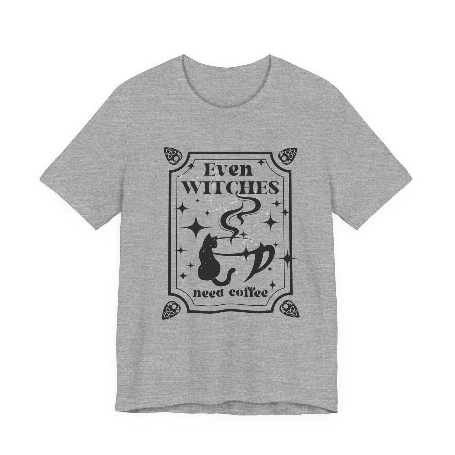 Even Witches Need Coffee Unisex T-Shirt