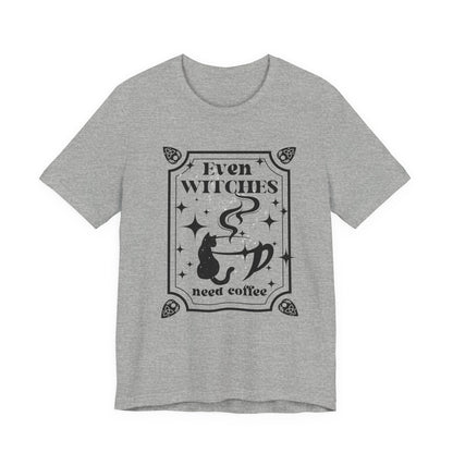 Even Witches Need Coffee Unisex T-Shirt