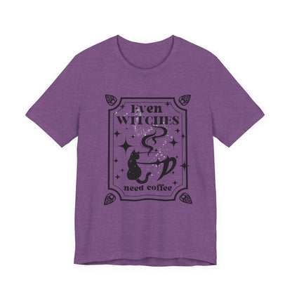 Even Witches Need Coffee Unisex T-Shirt
