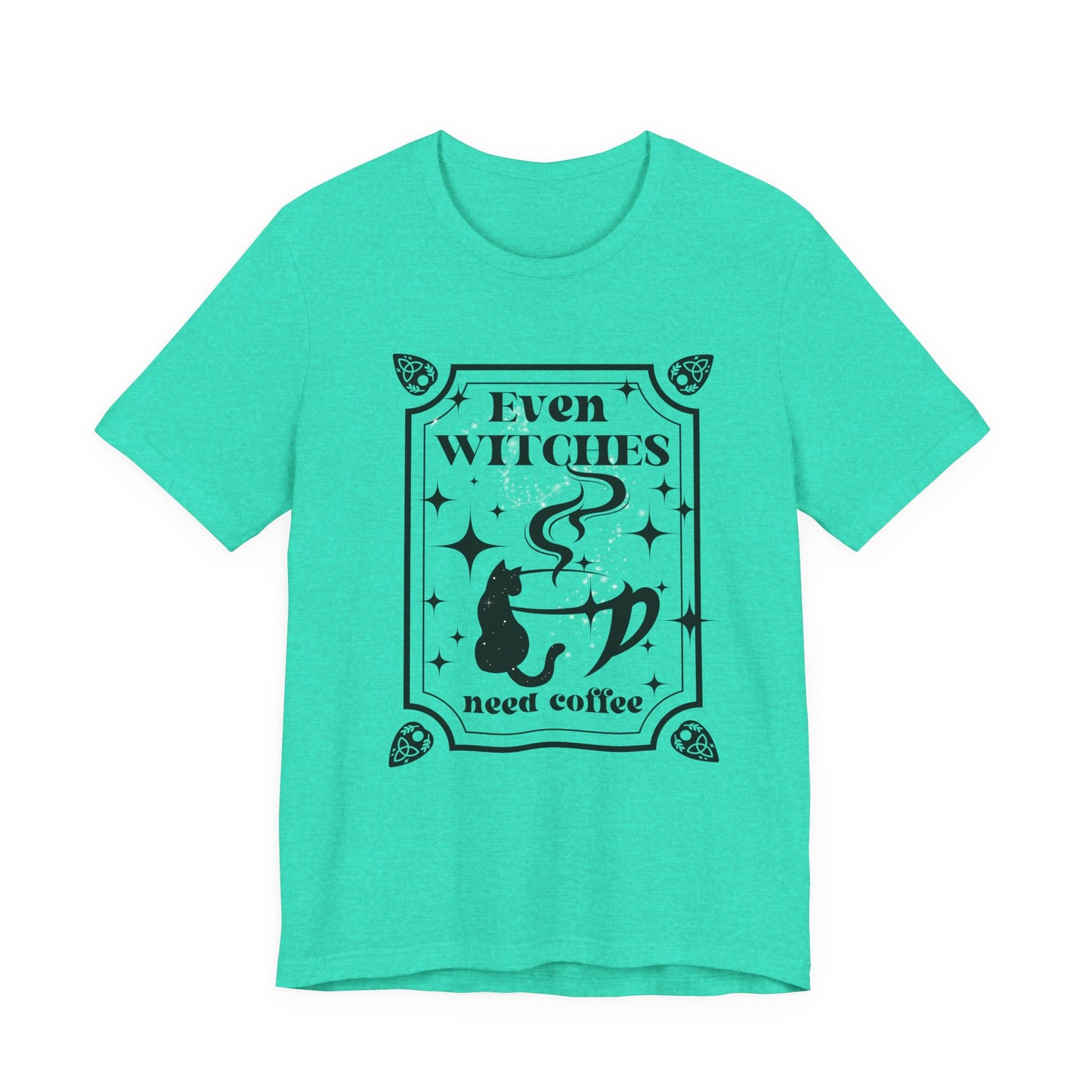 Even Witches Need Coffee Unisex T-Shirt