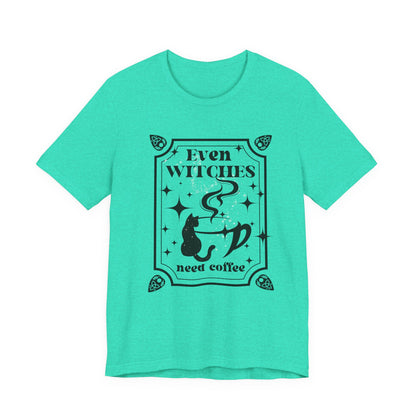 Even Witches Need Coffee Unisex T-Shirt